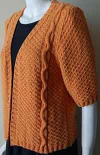 Bunny Hop Cabled Cardigan