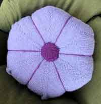 Wooly Morning Glory Pillow