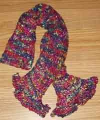 Ruffled Scarf