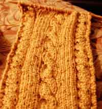 Lemon Curd Scarf