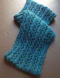 Cable and Holes Infinity Scarf