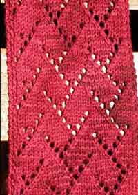 Zigzag Lace Scarf