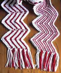 Peppermint Ripple Scarf