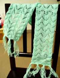 Fishtail Lace Scarf