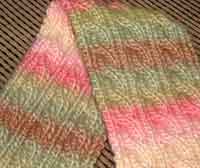Palindrome - Reversible Cable Scarf