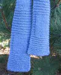 Garter & Stockinette Scarf