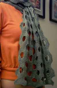 Swiss Cheese Scarf