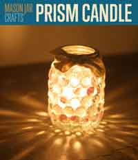 Prism Mason Jar Candle