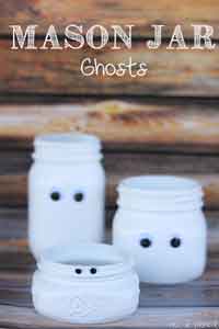 Mason Jar Ghosts