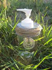 Mason Jar Soap/Lotion Dispenser Tutorial