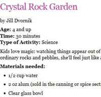 Crystal Rock Garden