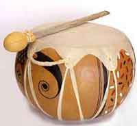 Make a Gourd Drum