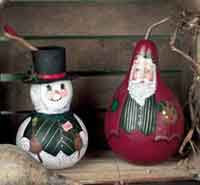 Christmas Gourds