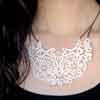 Vintage Doily Necklace Tutorial