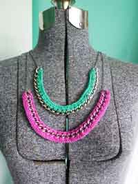 DIY Crochet Necklace