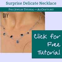 DIY Delicate Necklace