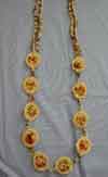 Maize Beaded Rounds Necklace