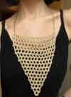 Mesh Crochet Necklace