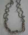Pearl Gray Beaded Rounds Necklace