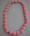 Pink Cluster Necklace