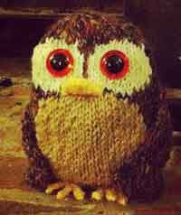 stuffed owl knitting pattern