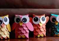 Owl Pillow Boxes