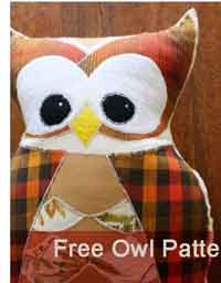 Owl Pillow pattern