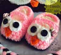 Baby Owl Booties