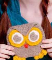 crochet owl purse pattern