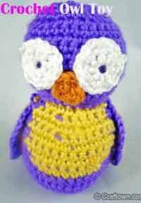 stuffed owl crochet tutorial