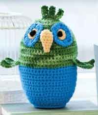 stuffed owl crocheted pattern