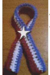 Patriotic Lapel Ribbon