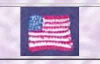 MINIATURE U.S. FLAG