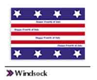4th of July Windsock