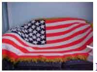 American Flag Afghan