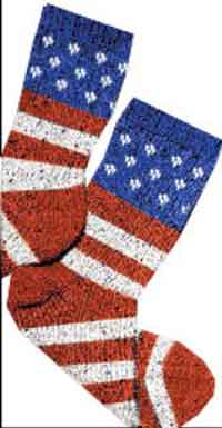 American Flag Socks