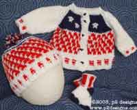 Patriotic Preemie Layette 