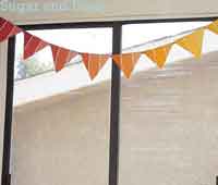 Paint Chip Paper Bunting