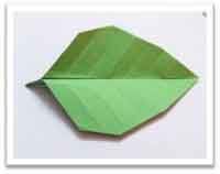 Fold Paper Leaves