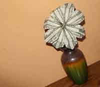 How to Make Money Flowers