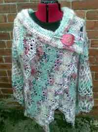 Summer Garden Shawl Cardigan