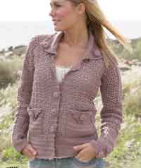 Jacket in Muskat