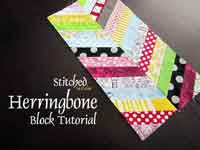  Herringbone Block Tutorial