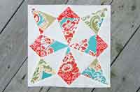  Whirling Quilt Block Tutorial 