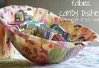 Easy Fabric Bowls