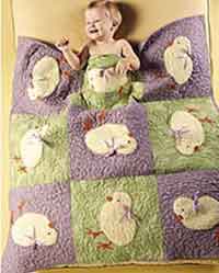 Precious Peeps Baby Quilt