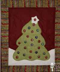 Wool Felt Applique Advent Calendar