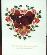 Heart Potpourri Card