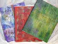 Stamped Spiral Notebooks