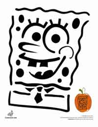 Spongebob Pumpkin Carving Patterns